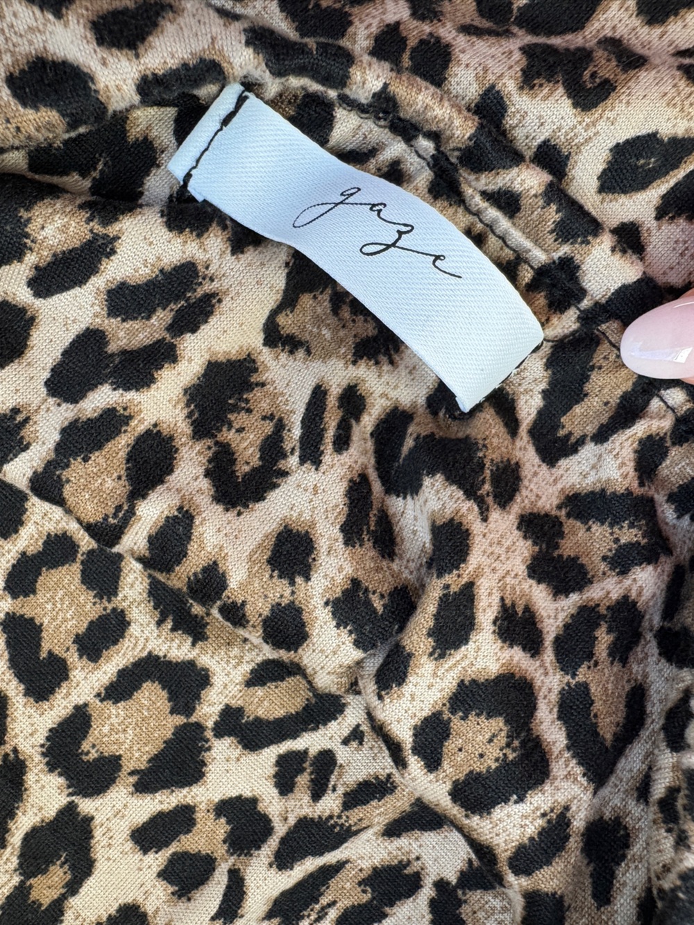 Gaze Leopard Print Strapless Bodysuit in Brown and Black - Picture 2 of 3